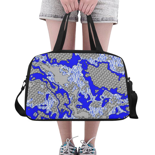 Unique abstract pattern mix 2B by FeelGood Fitness Handbag (Model 1671)