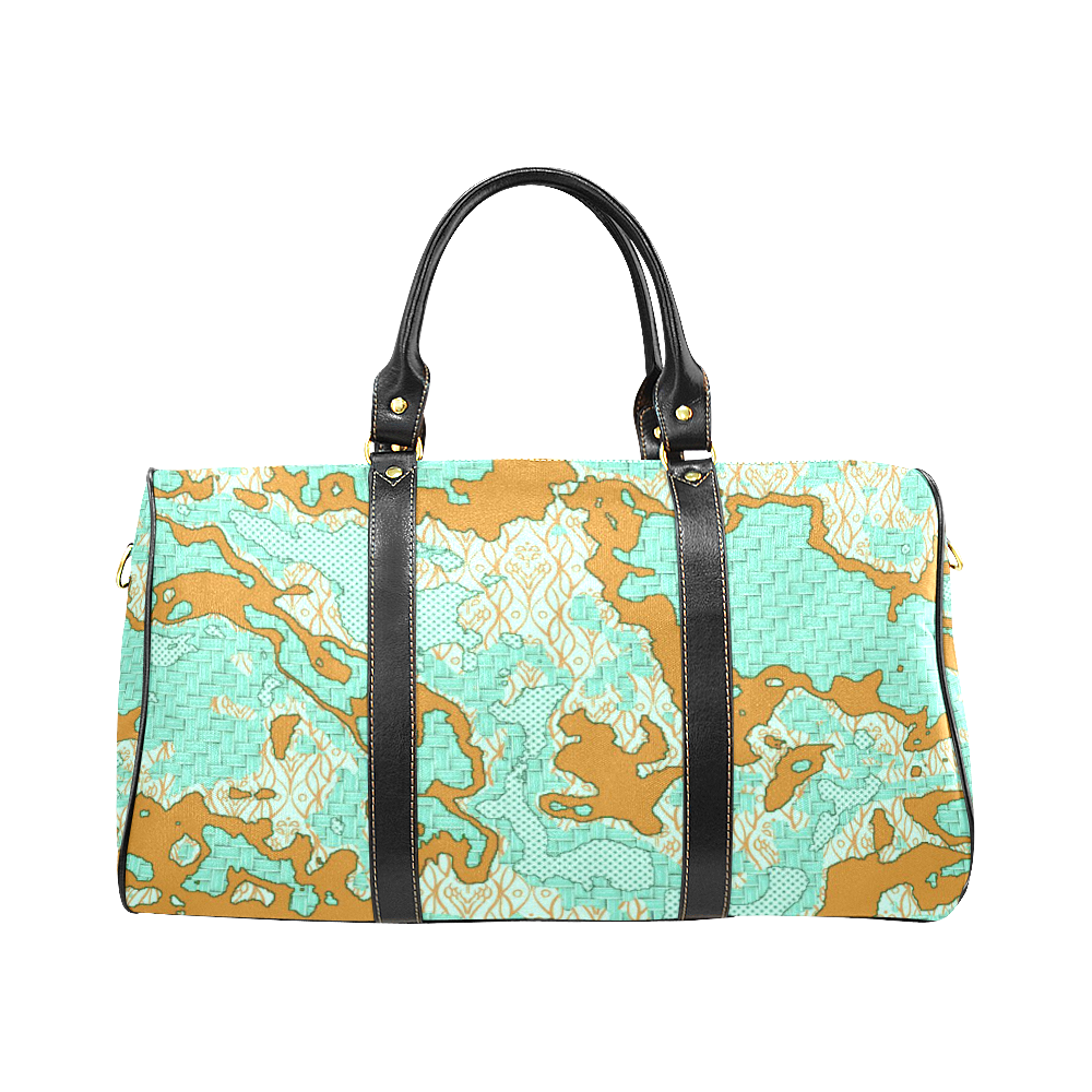 Unique abstract pattern mix 2F by FeelGood New Waterproof Travel Bag/Large (Model 1639)