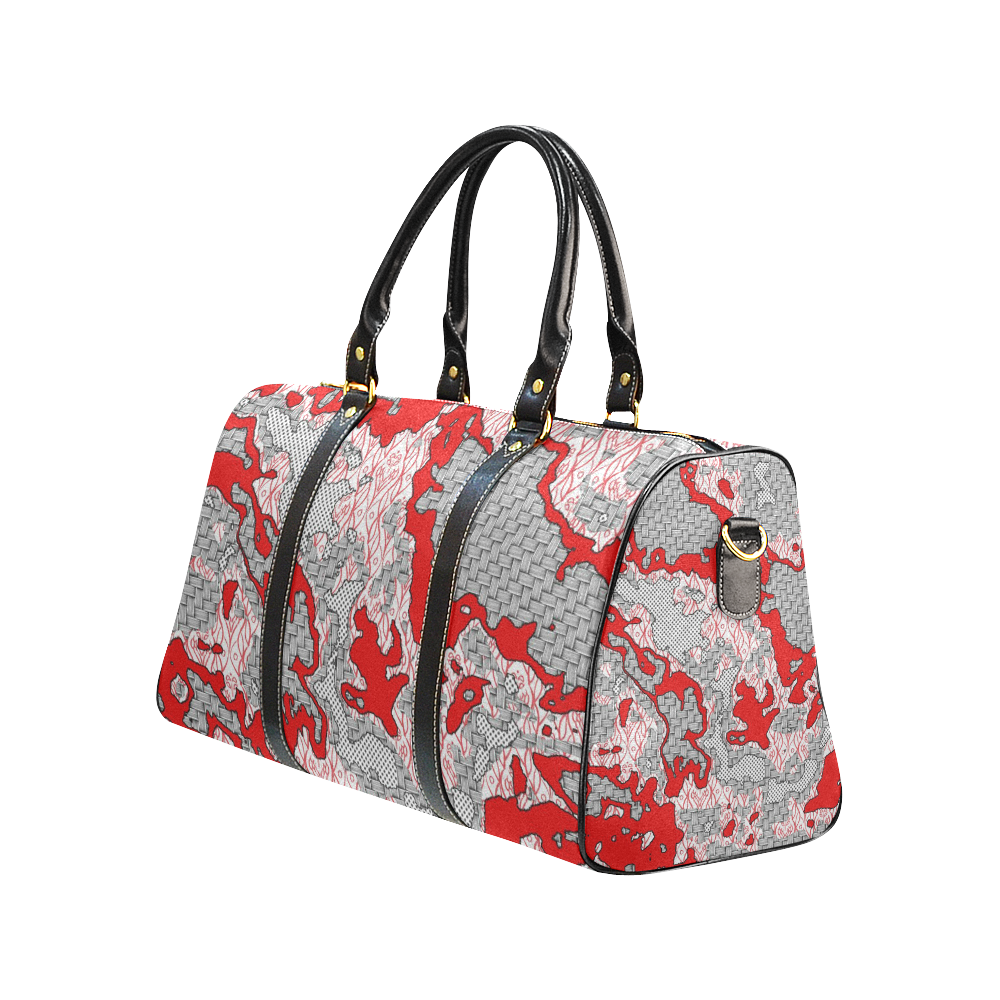 Unique abstract pattern mix 2A by FeelGood New Waterproof Travel Bag/Small (Model 1639)