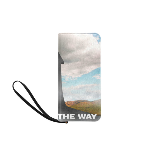 picture of road pointing to heaven CLUTCH PURSE Women's Clutch Purse (Model 1637)