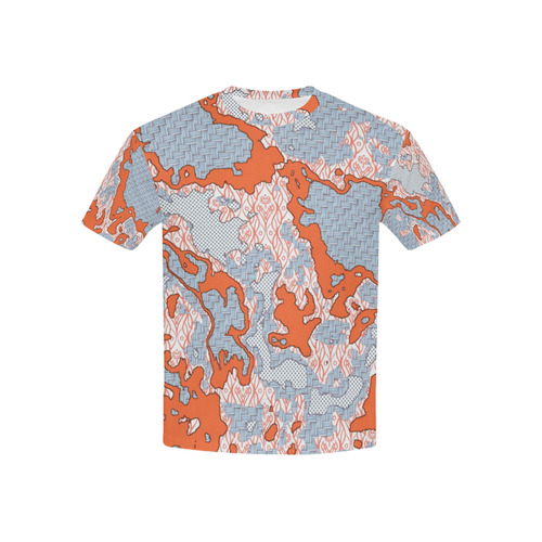 Unique abstract pattern mix 2E by FeelGood Kids' All Over Print T-shirt (USA Size) (Model T40)