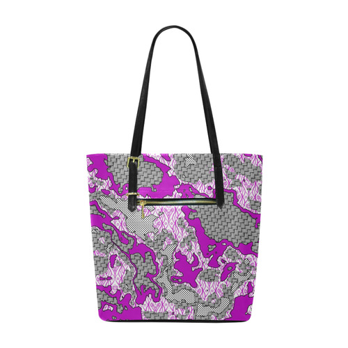Unique abstract pattern mix 2D by FeelGood Euramerican Tote Bag/Small (Model 1655)