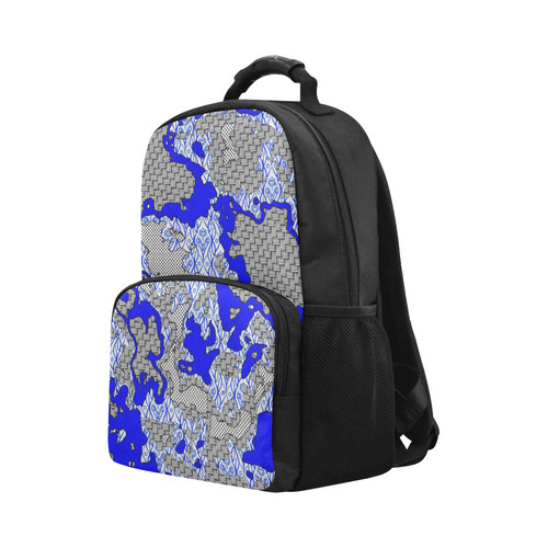 Unique abstract pattern mix 2B by FeelGood Unisex Laptop Backpack (Model 1663)