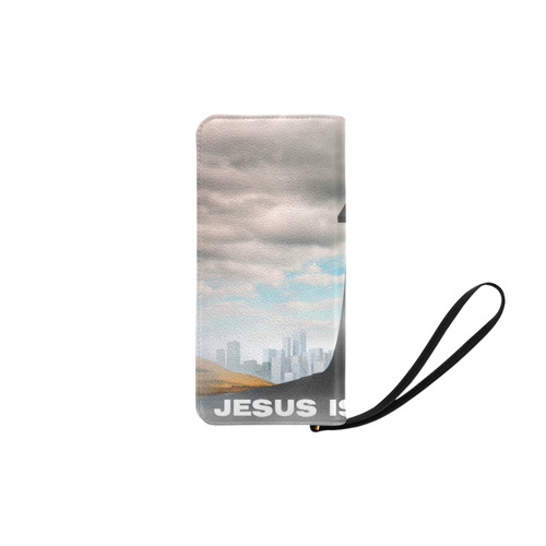 picture of road pointing to heaven CLUTCH PURSE Women's Clutch Purse (Model 1637)