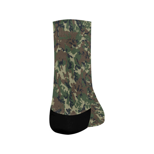Forest Camouflage Pattern Crew Socks