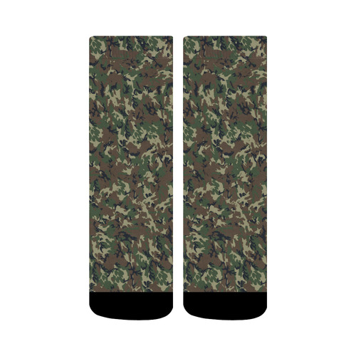 Forest Camouflage Pattern Crew Socks