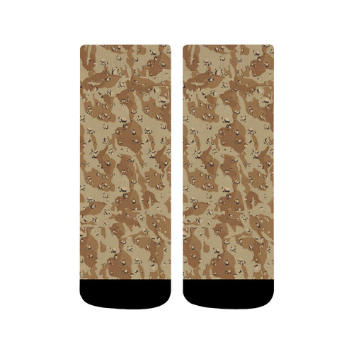 Desert Camouflage Pattern Quarter Socks