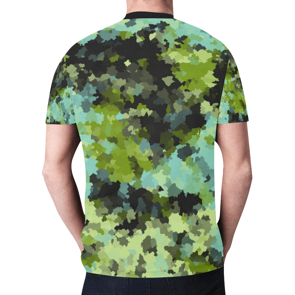beyond the sea New All Over Print T-shirt for Men (Model T45)