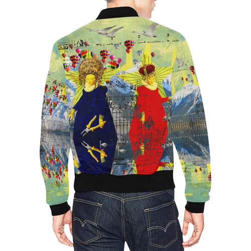 THE LAMPPOST INSTALLATION CREW VIII All Over Print Bomber Jacket for Men (Model H19)