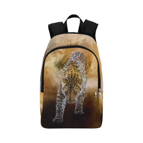 A fantastic painted russian amur leopard Fabric Backpack for Adult (Model 1659)