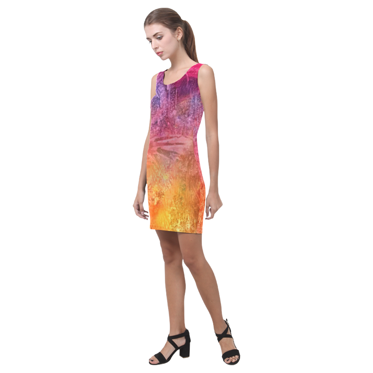 Sunset Medea Vest Dress Medea Vest Dress (Model D06)