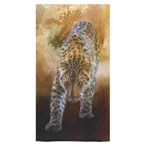 A fantastic painted russian amur leopard Bath Towel 30"x56"