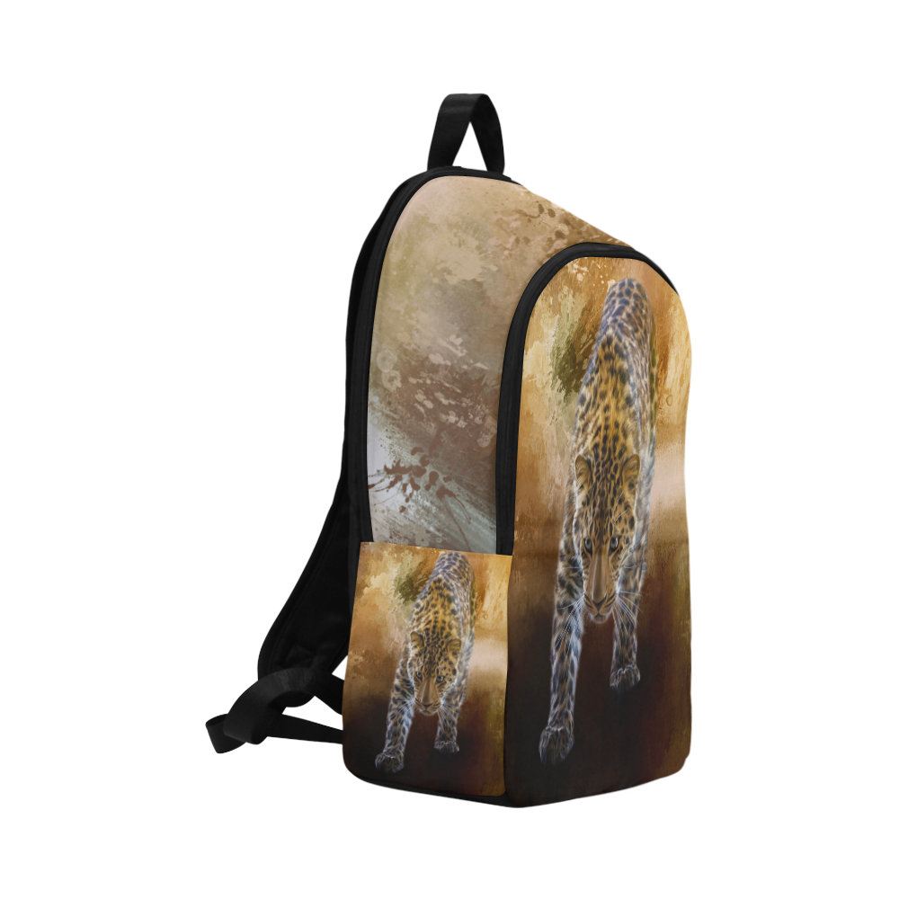 A fantastic painted russian amur leopard Fabric Backpack for Adult (Model 1659)