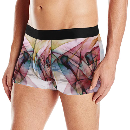 Smoke Popart by Nico Bielow Men's All Over Print Boxer Briefs (Model L10)