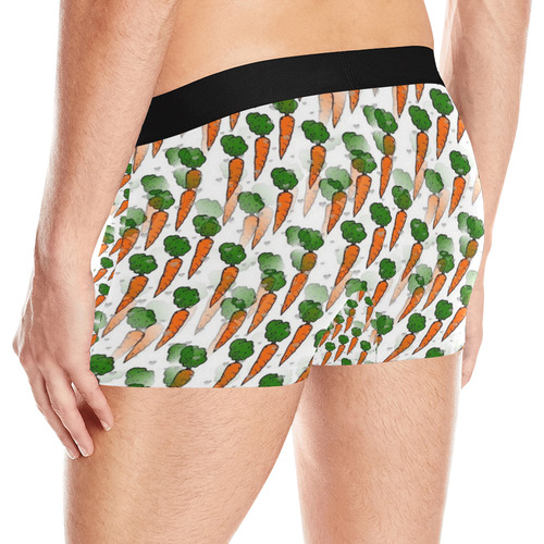 Carrot Popart by Nico Bielow Men's All Over Print Boxer Briefs (Model L10)