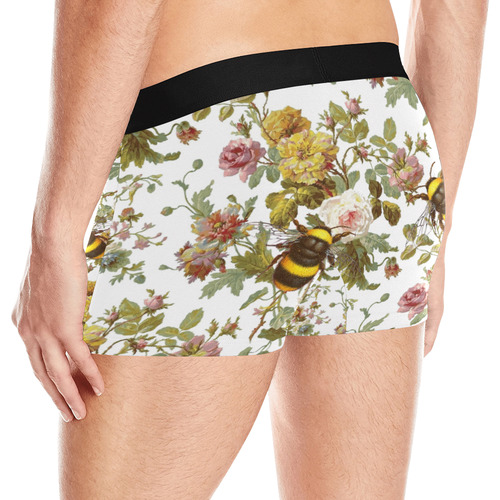 Early Morning Bees Men's All Over Print Boxer Briefs (Model L10)