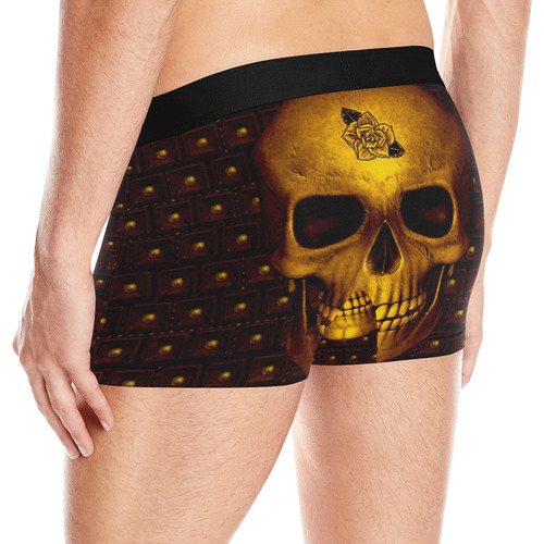 317 new Skull H by JamColors Men's All Over Print Boxer Briefs (Model L10)