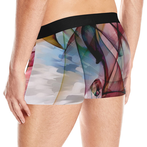 Smoke Popart by Nico Bielow Men's All Over Print Boxer Briefs (Model L10)