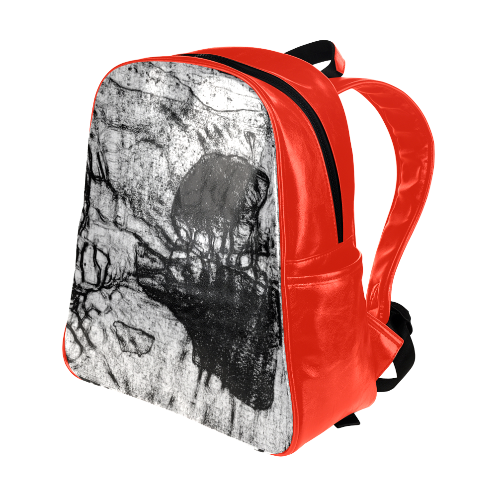 Red River B & W Multi-Pockets Backpack (Model 1636)