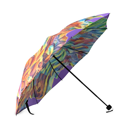 Crazy Hair Umbrella Foldable Umbrella (Model U01)