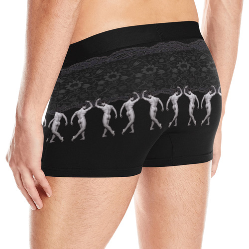 One for the Boys Men's All Over Print Boxer Briefs (Model L10)