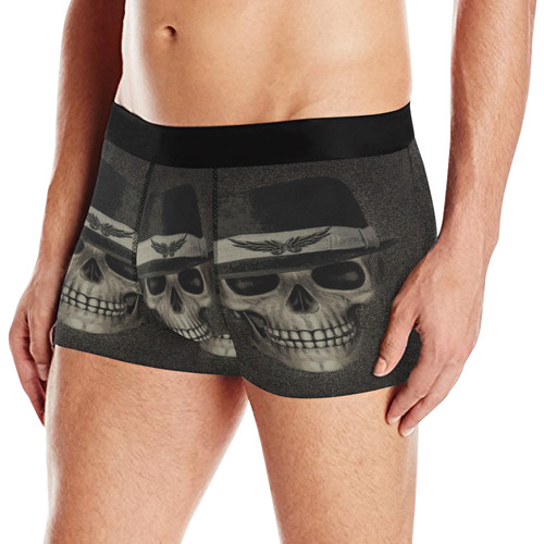 Charming Skull C by JamColors Men's All Over Print Boxer Briefs (Model L10)