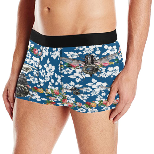 Rotary Bugs on the Canal Men's All Over Print Boxer Briefs (Model L10)