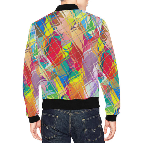 Colors Gitter by Artdream All Over Print Bomber Jacket for Men (Model H19)