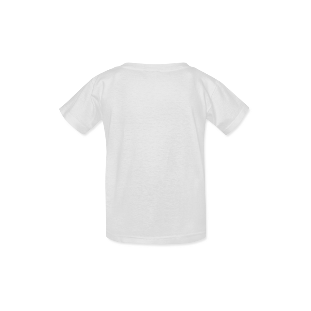 Love is... a Guinea Pig White Kid's  Classic T-shirt (Model T22)