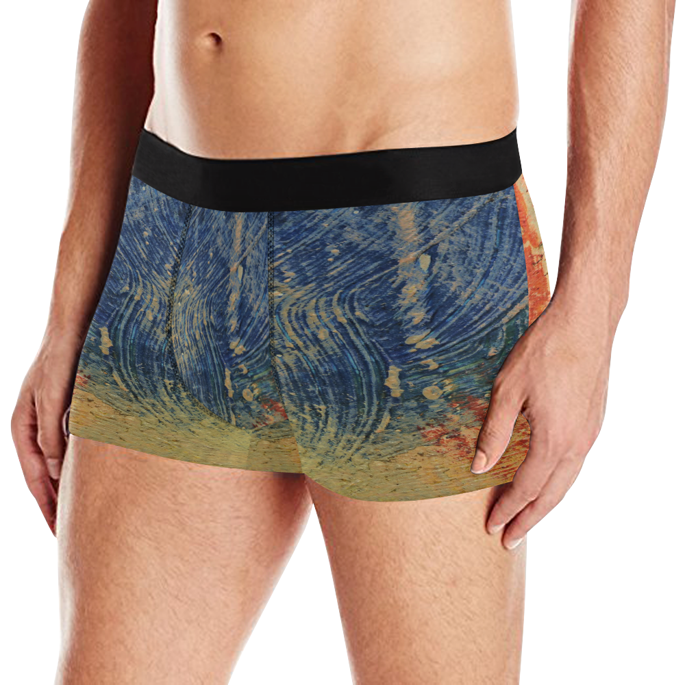 3 colors paint Men's All Over Print Boxer Briefs (Model L10)