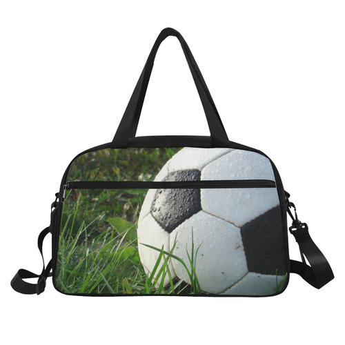 Travel Weekend Overnight Bag Soccer Football Sports Bag by Tell3People Fitness Handbag (Model 1671)