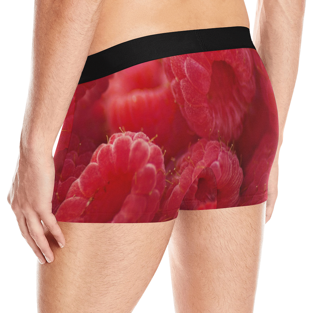 Raspberries by Artdream Men's All Over Print Boxer Briefs (Model L10)