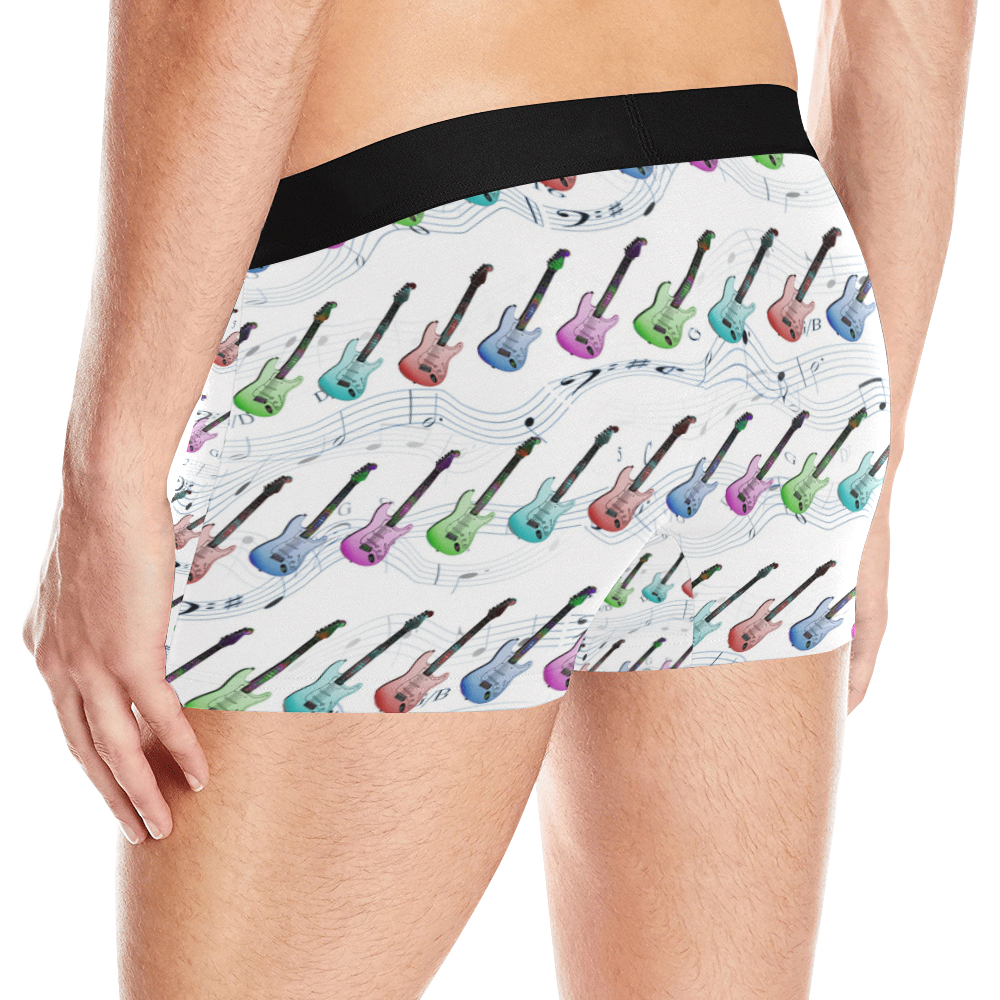 Rock and Roll Men's All Over Print Boxer Briefs (Model L10)