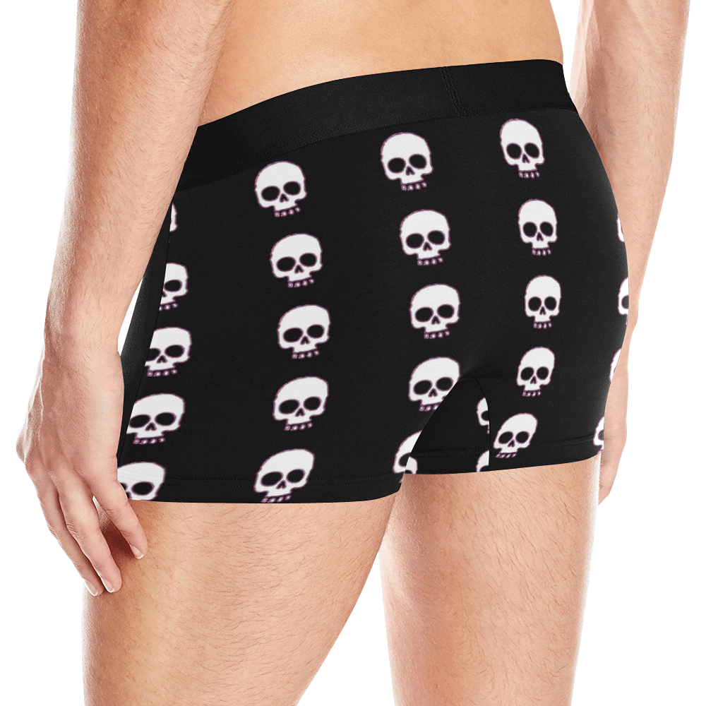 I Love Skulls Men's All Over Print Boxer Briefs (Model L10)