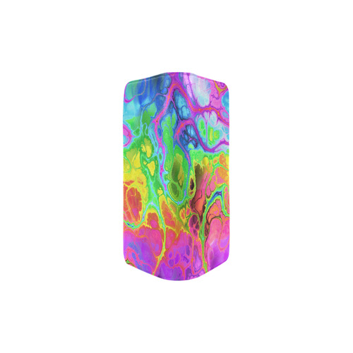 Rainbow Marble Fractal Women's Clutch Purse (Model 1637)