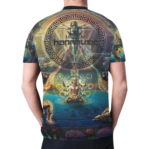enlightenment hannmusic New All Over Print T-shirt for Men (Model T45)