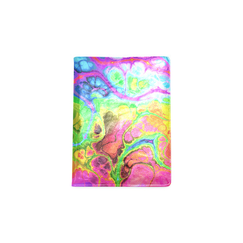 Rainbow Marble Fractal Custom NoteBook B5