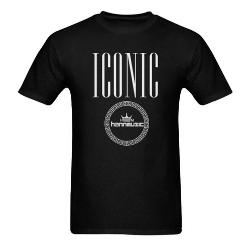 Iconic1 Men's T-Shirt in USA Size (Two Sides Printing)