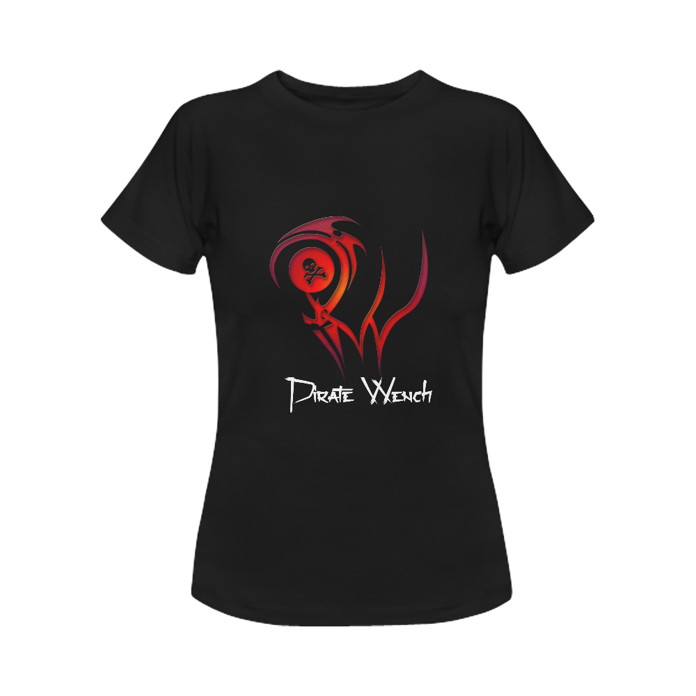 pirate wench red Women's Classic T-Shirt (Model T17）