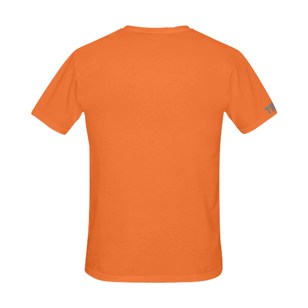 BEE YOU ORANGE All Over Print T-Shirt for Men (USA Size) (Model T40)