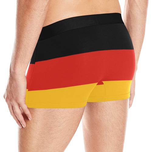 German Flag Colored Stripes Men's All Over Print Boxer Briefs (Model L10)