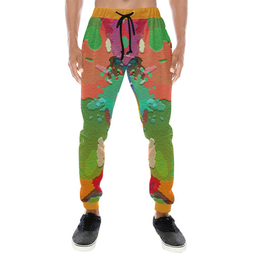 So Much Colors Men's All Over Print Sweatpants (Model L11)
