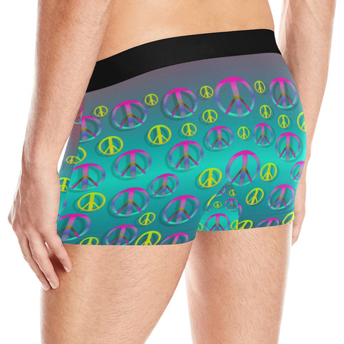 Years of peace living in a paradise Men's All Over Print Boxer Briefs (Model L10)