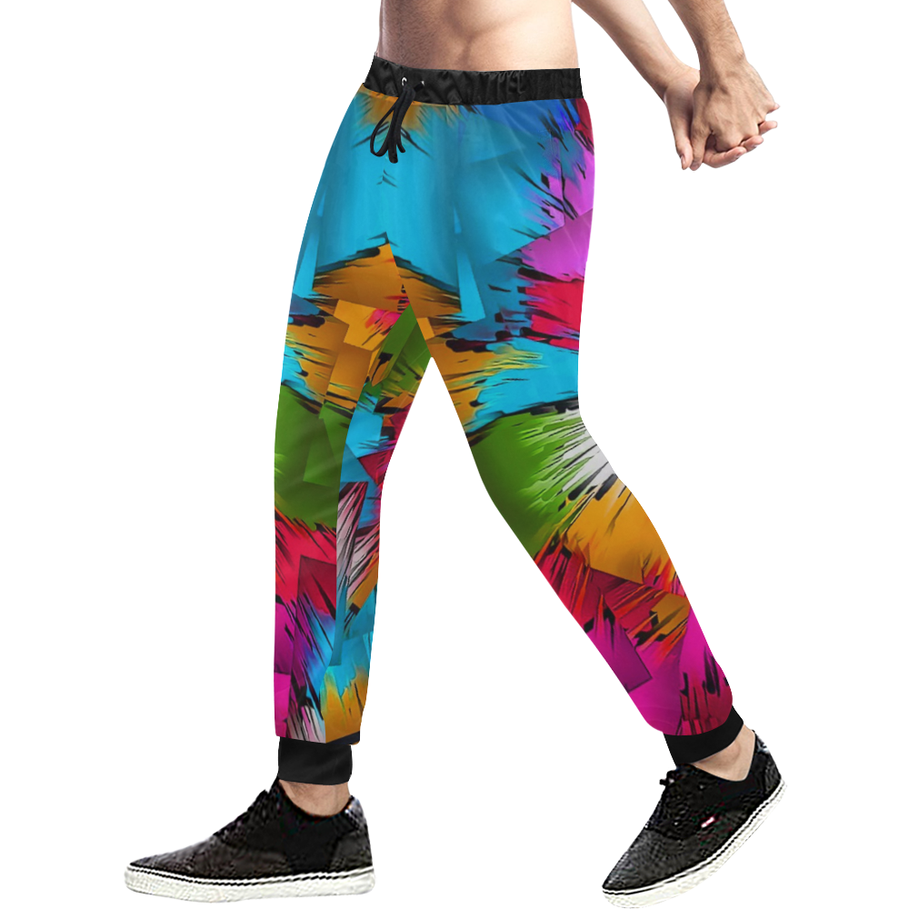 Comic by Artdream Men's All Over Print Sweatpants (Model L11)