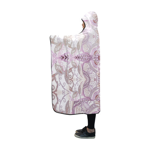 floralie 10 Hooded Blanket 60''x50''
