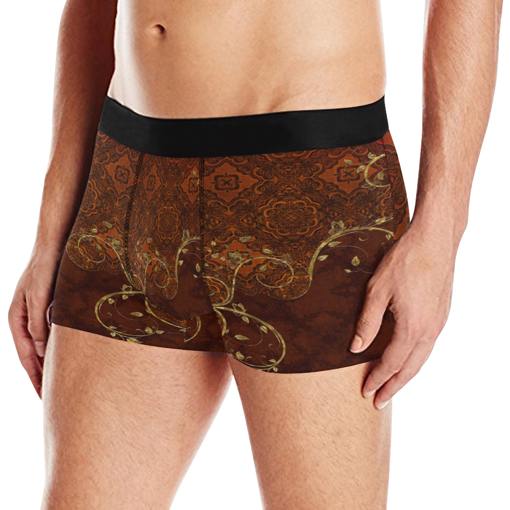 wonderful elegant vintage design Men's All Over Print Boxer Briefs (Model L10)