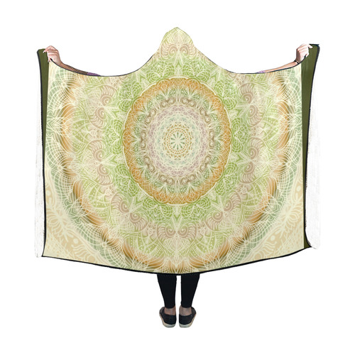mandala 30x30-1 Hooded Blanket 60''x50''