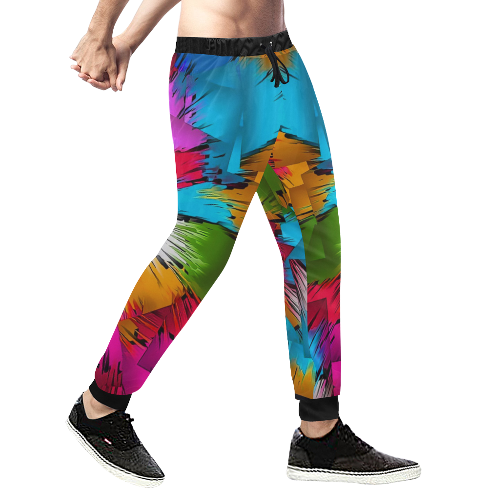 Comic by Artdream Men's All Over Print Sweatpants (Model L11)