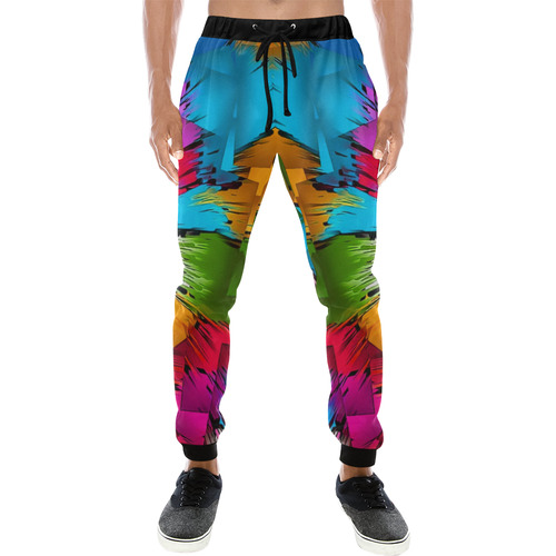 Comic by Artdream Men's All Over Print Sweatpants (Model L11)