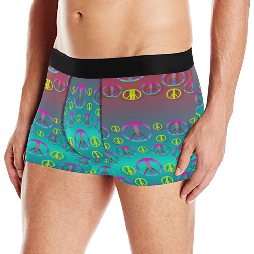 Years of peace living in a paradise Men's All Over Print Boxer Briefs (Model L10)